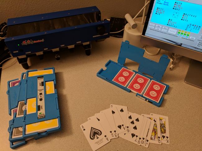 ACBL cards with a Playbridge Dealer4 machine